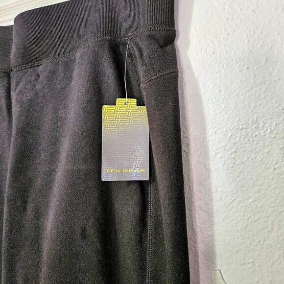 TEK GEAR WOMEN'S ACTIVEWEAR BLACK PANTS FOR YOGA LOUNGING WORKOUT,  SIZE L/S - Picture 3 of 4